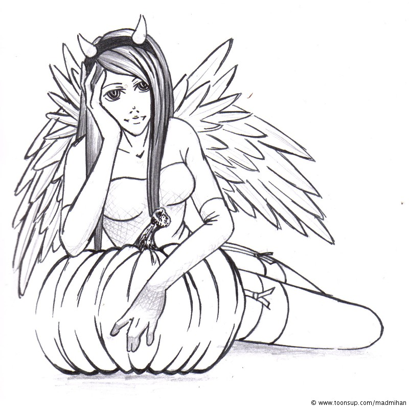 Concept Art / Character Design: Happy Halloween 1