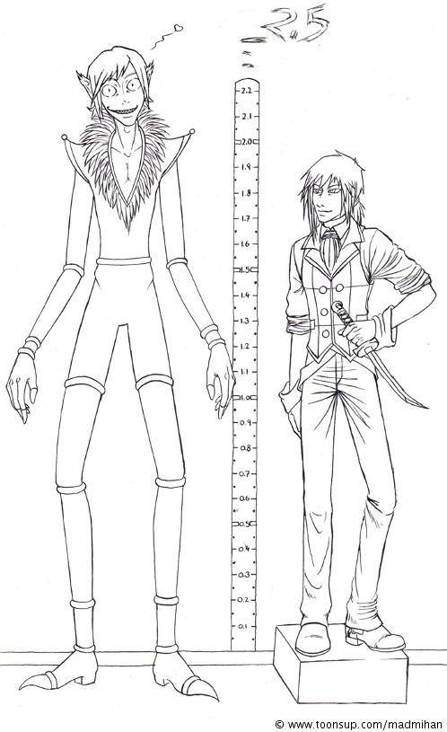 Concept Art / Character Design: shiMa x toKisaDa 1