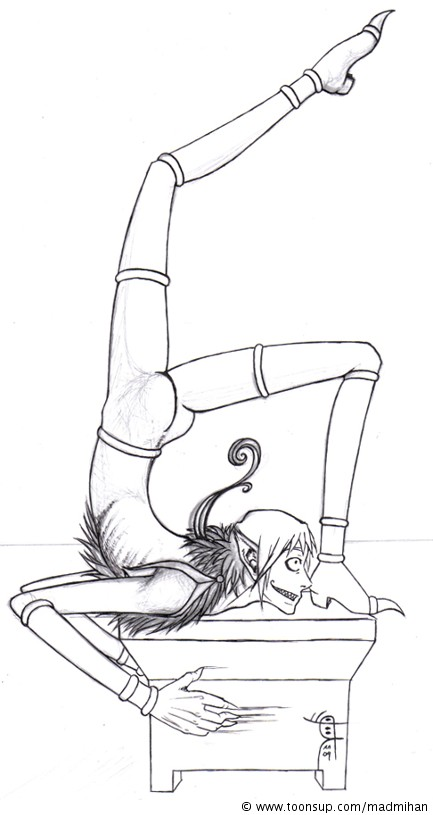 Concept Art / Character Design: sHimA - 3rd sketch 1