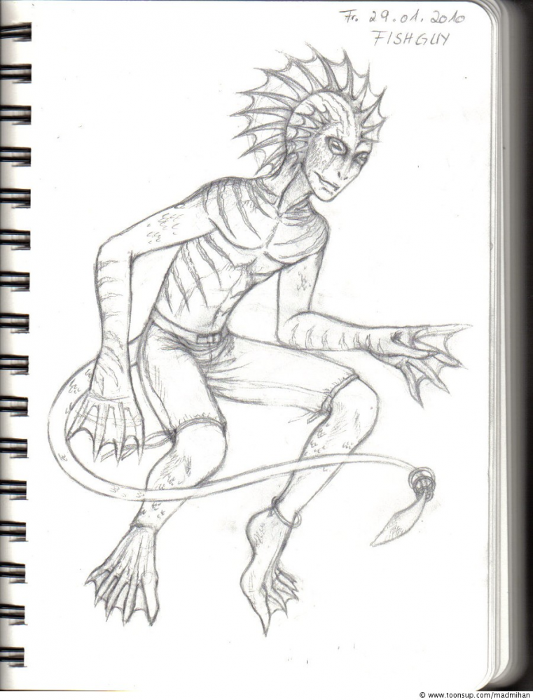 Concept Art / Character Design: Daily Scribbles Tag 11-20 5