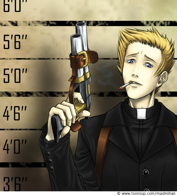 Illustration: Inglorious Priest 1