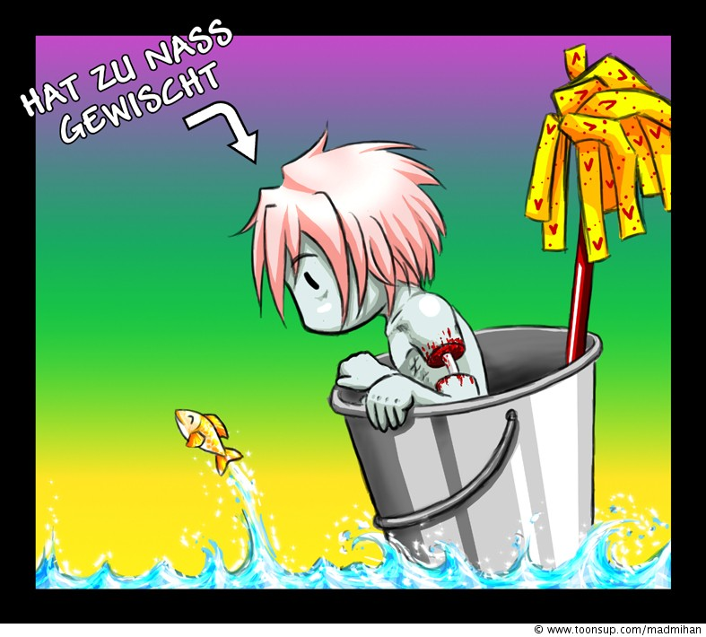 Cartoon: Zombie-Gay #3 - Hausputz! 1