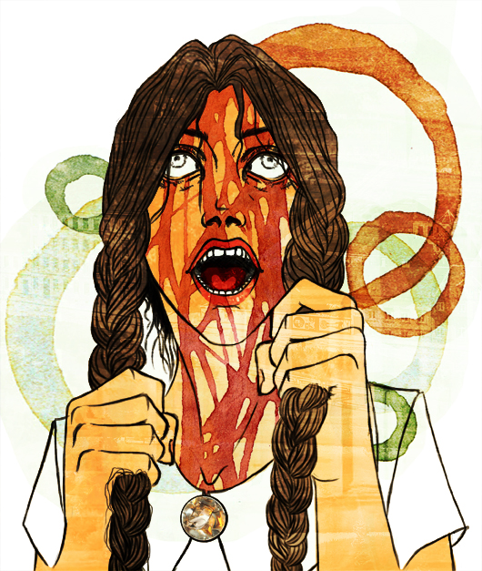 Illustration: Die Irre 1