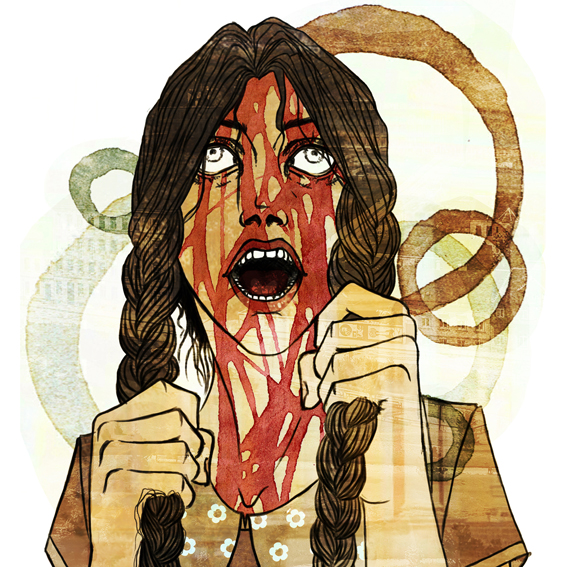 Illustration: Die Irre bevor sie enttarnt wurde und weiteres XD 2