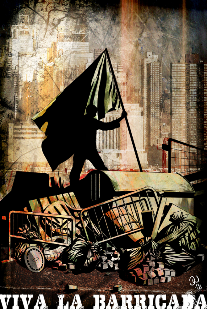 Illustration: Viva la barricada! 1