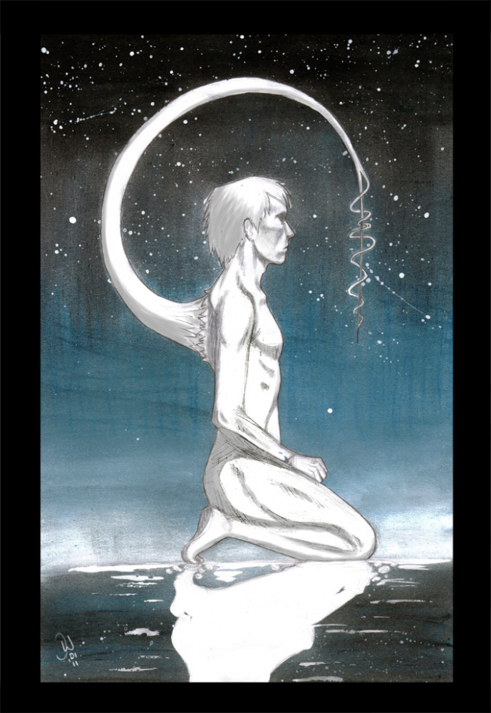 Illustration: Man of moon 1