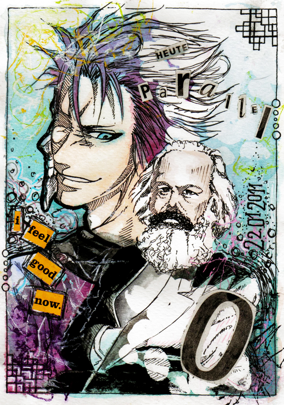 Illustration: Marx und Grimmjow 1