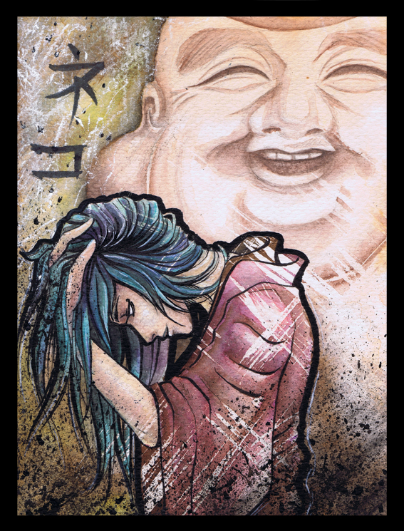 Illustration: Der Budai mit der schiefen Nase 1