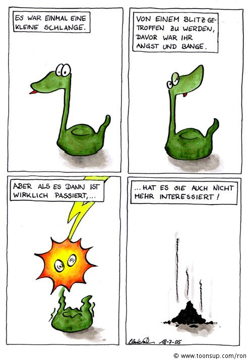 Comic: Kleine Schlange 1