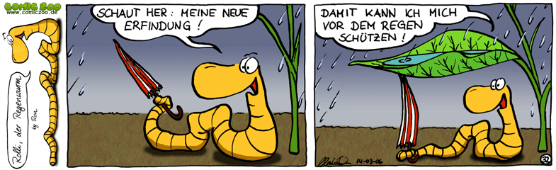 Comic: Rolli im Regen, Teil 1 4