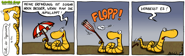 Comic: Rolli im Regen, Teil 1 5