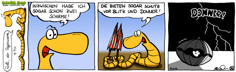 Comic: Rolli im Regen, Teil 2 1