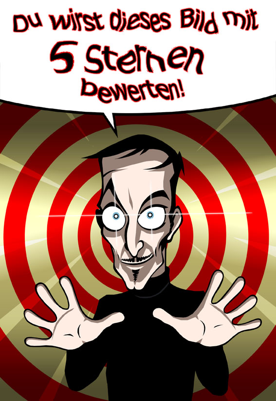 Cartoon: Massenhypnose 1