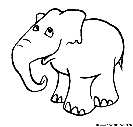 Concept Art / Character Design: Elefant und Frosch - Skizzen 3
