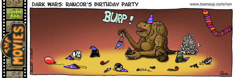 Cartoon: Dark Wars: Rancor's Birthday Party 1