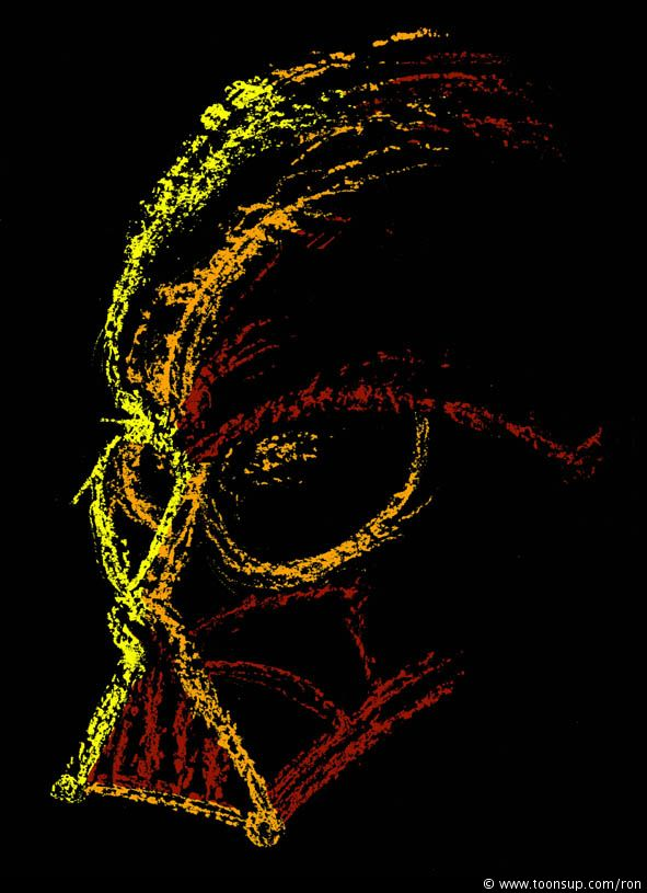 Illustration: T-Shirt Jedi-Con 2008: Vader 1
