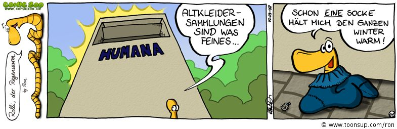 Comic: Rolli - Altkleidersammlung 1