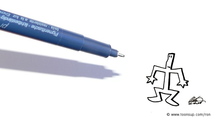 Illustration: Pencil Attack 1