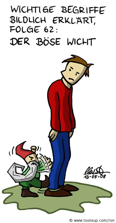 Cartoon: Der Bösewicht 1