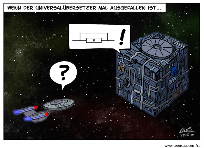Cartoon: Widerstand ist zwecklos! 1