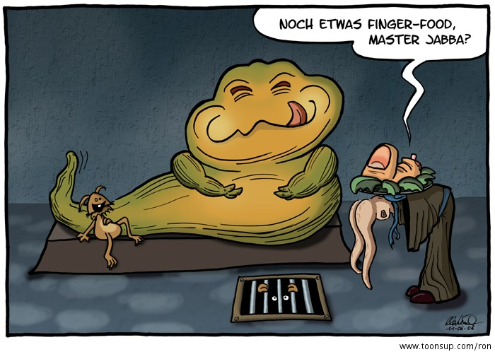 Cartoon: Fingerfood 1