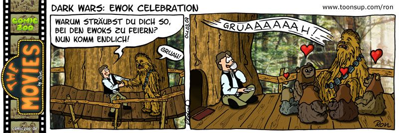Cartoon: Dark Wars: Ewok Celebration 1
