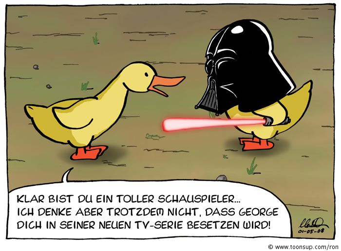 Cartoon: Duck Vader 1