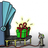 Illustration: Geschenkemaschine 9