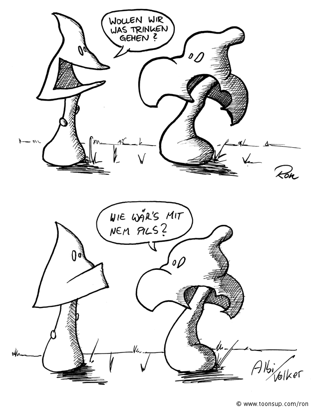 Cartoon: Pilze 1