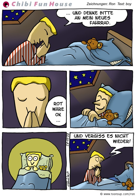 Comic: Chibi FunHouse - Wünsche 1