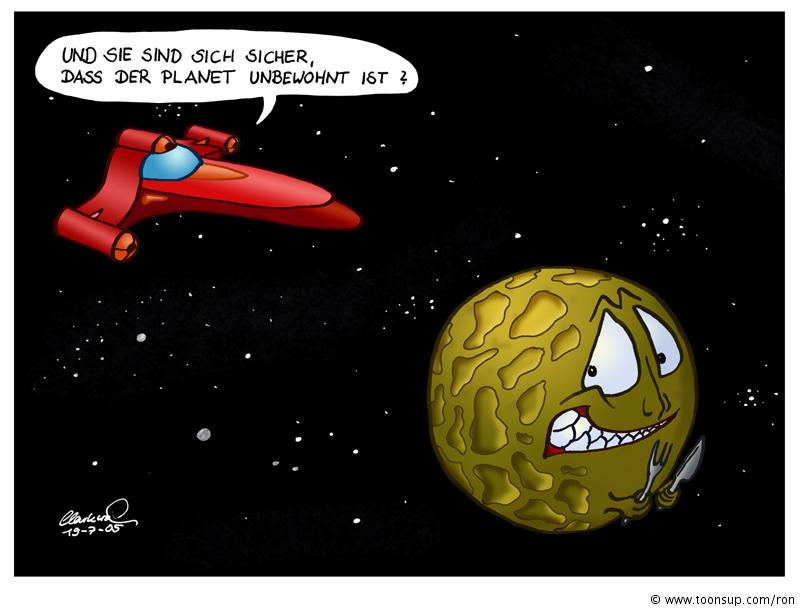 Cartoon: Monsterplanet 1