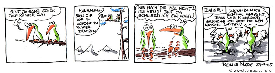 Comic: Kiwis, Teil 1 1