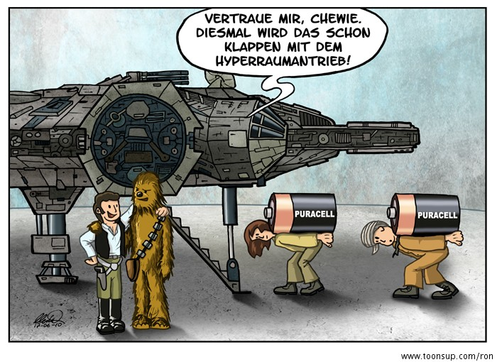 Cartoon: Power Up the Hyper Drive 1