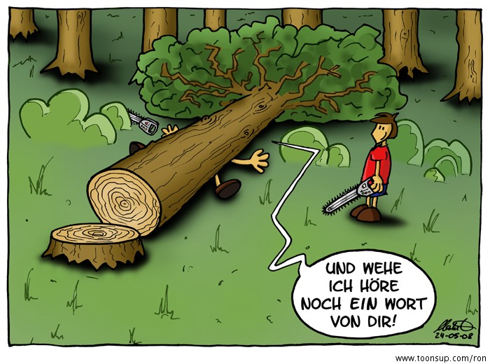 Cartoon: Besserwisser 1