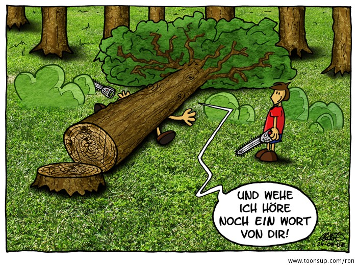 Cartoon: Besserwisser 2