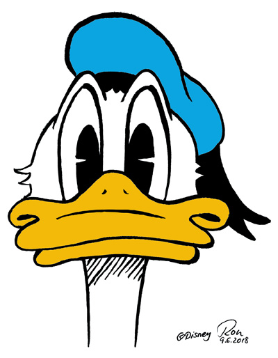 Illustration: Donald Duck Fanart 1