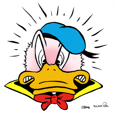 Illustration: Donald Duck Fanart 2