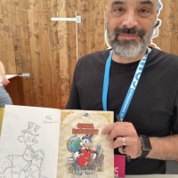 Foto: Erlangen 2022: Comic-Künstler bei der Arbeit 5