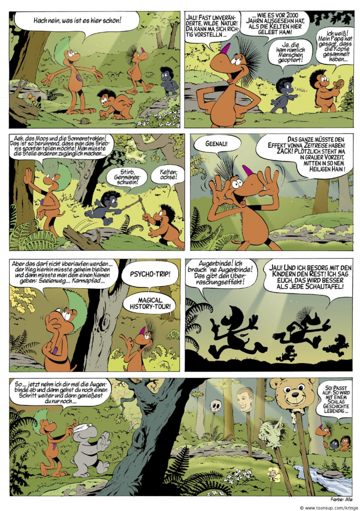 Comic: Dilldappen: Menschenopfer 1