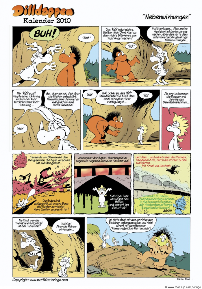 Comic: Dilldappen: Nebenwirkungen 1