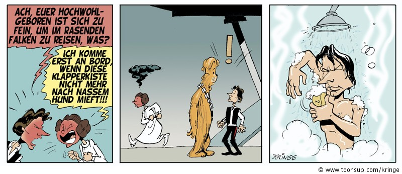 Cartoon: Spaß Wars - Nasser Hund 1