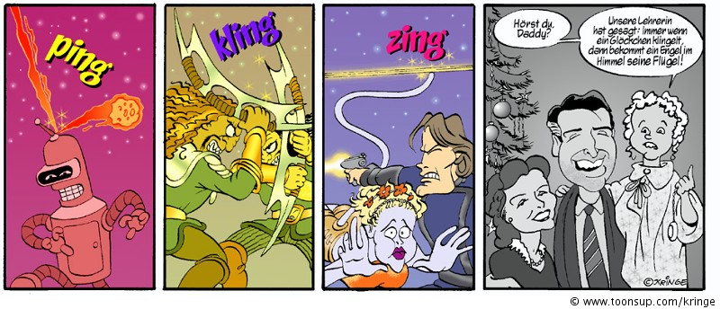 Cartoon: Immer wenn ein Glöckchen klingelt ... 1