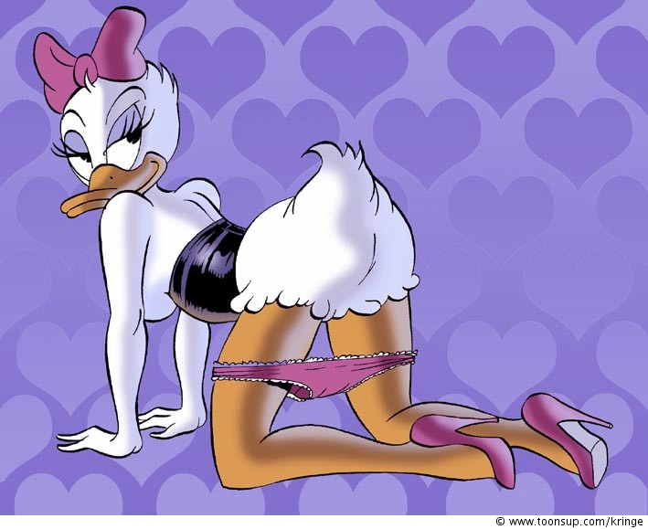 Cartoon: Daisy unten ohne 1