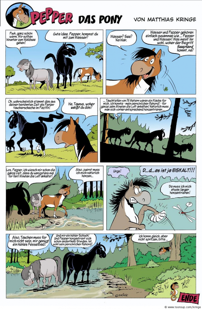 Comic: Pepper: Perlentaucher 1