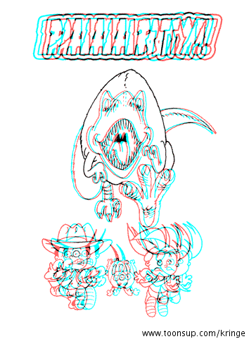 Illustration: PAAARTY! 3-D!!!! 1