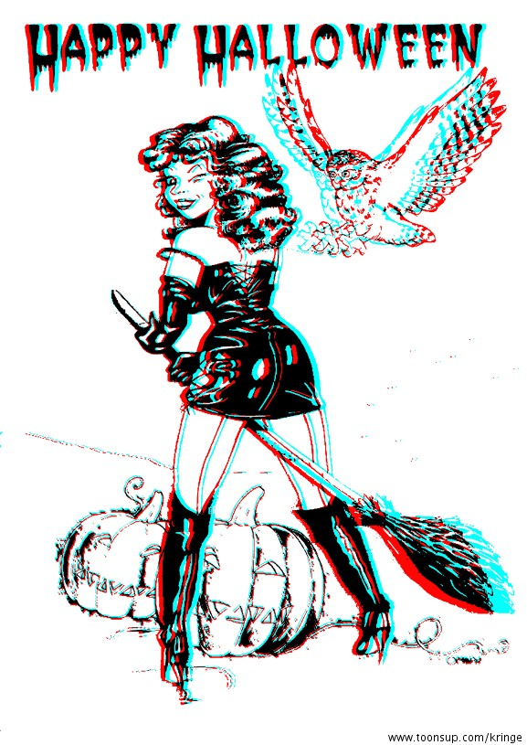 Illustration: Halloween 3-D 1