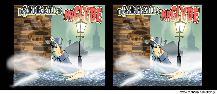 Illustration: Dr. Schneckyll 3-D 1