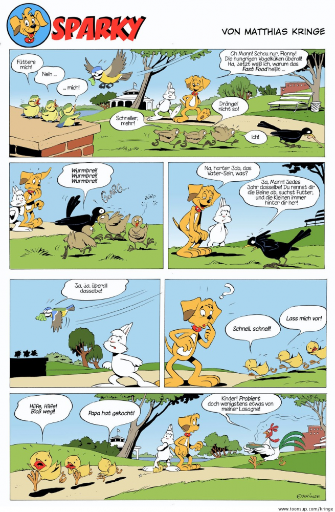 Comic: Sparky - Frühling 1