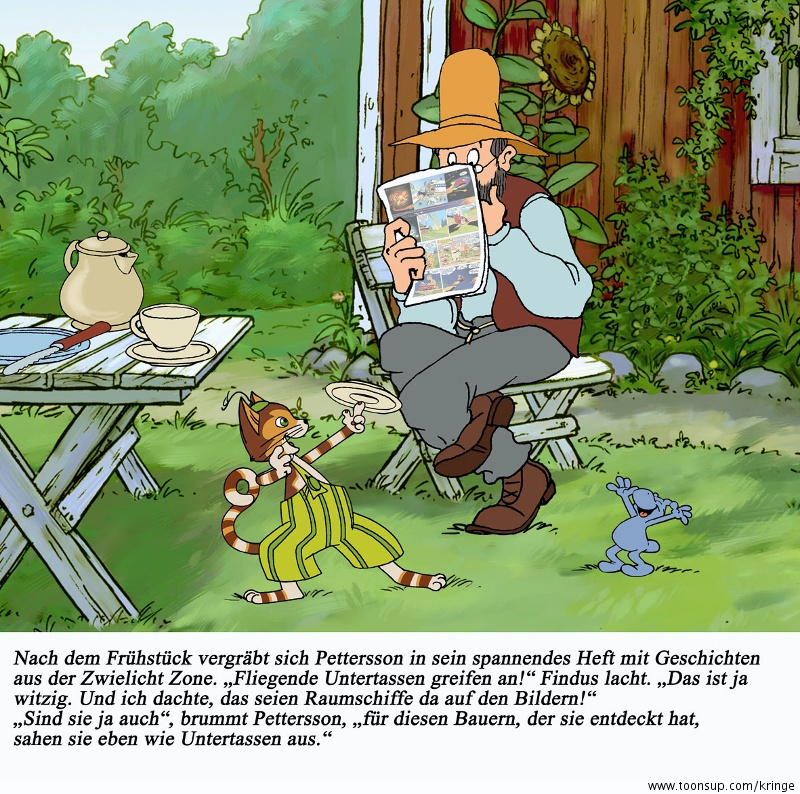 Comic: Findus in der Twilight Zone 2