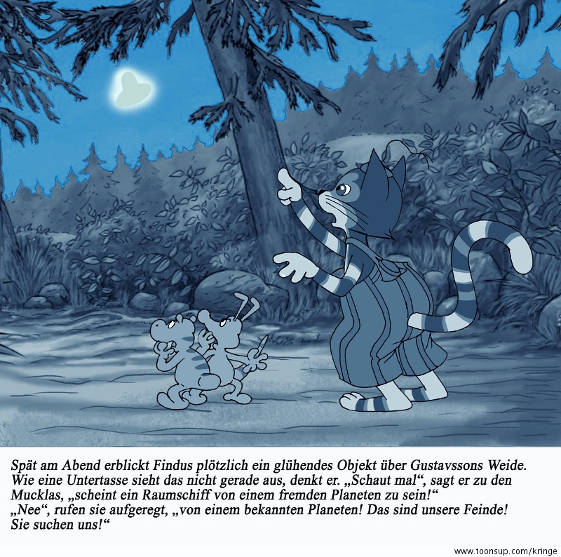 Comic: Findus in der Twilight Zone 3